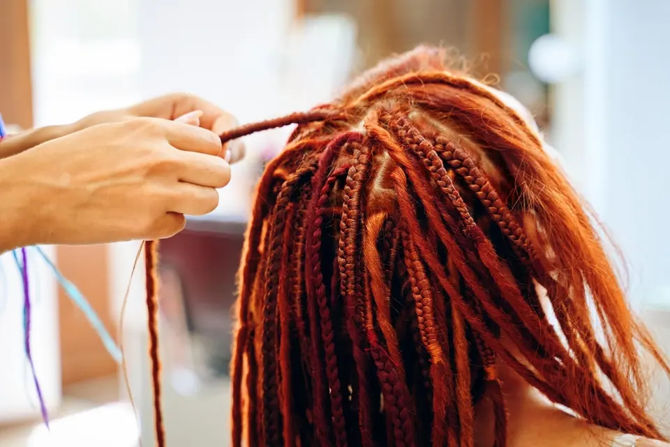 TAKE DOWN LARGE BRAIDS