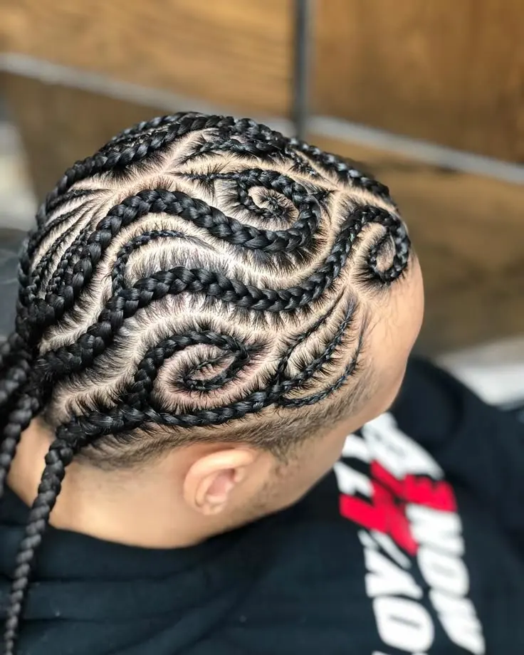 twist cornrow braids
