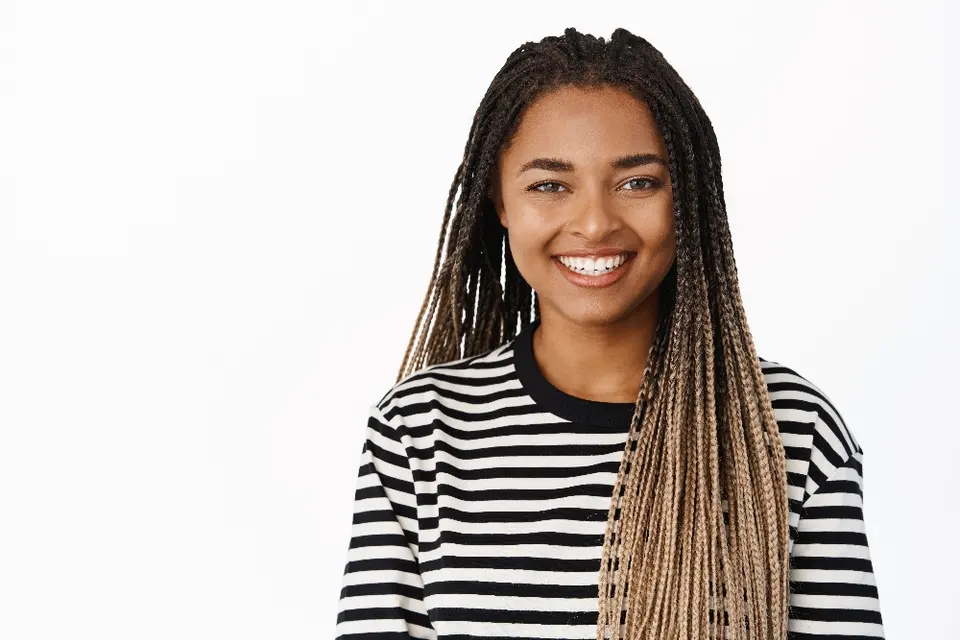 invisible locs braids