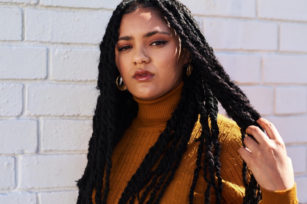 kinky twist hairstyles long hair