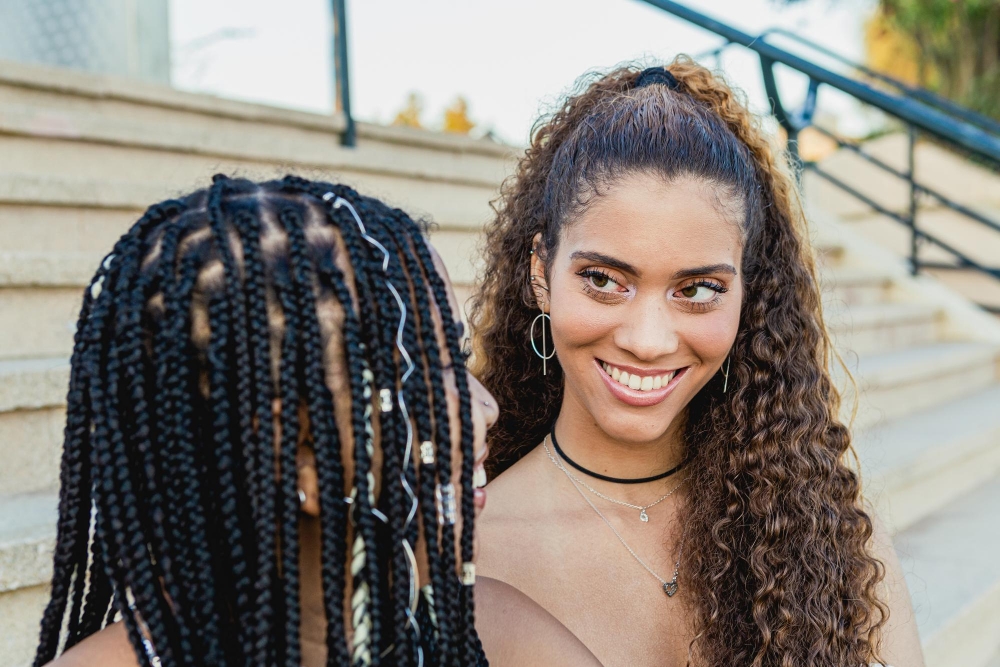 micro invisible braids