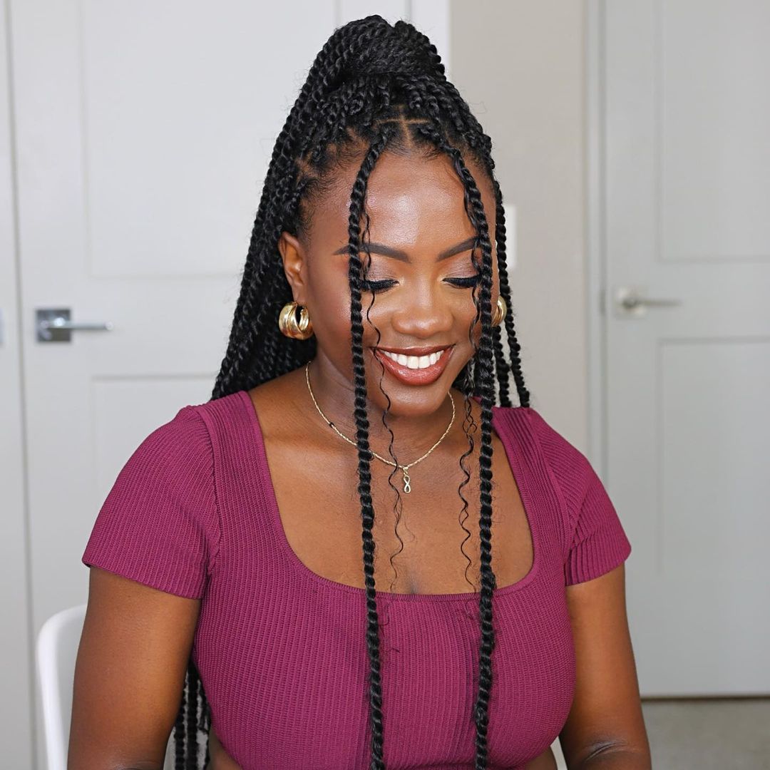 goddess twist hair