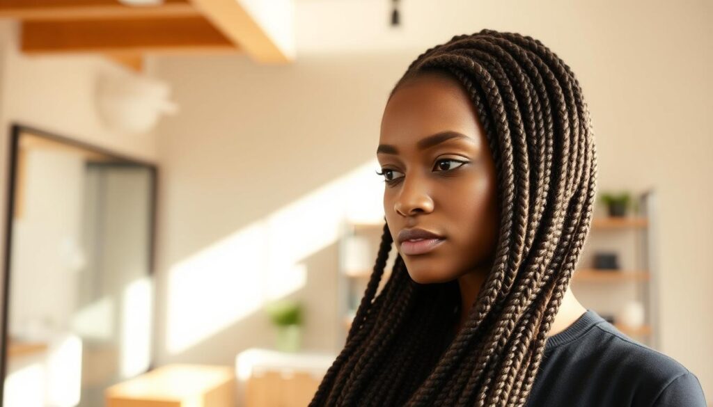 From Day to Night: Styling Ideas for Invisible Braids 2 Invisible Braids for hair
